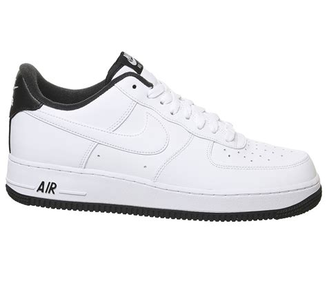 Nike Air Force 1 07 Trainers White Black White His Trainers