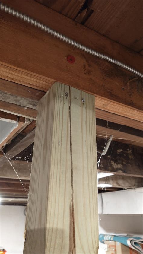 Basement Support Columns