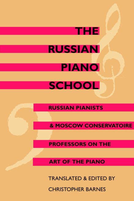 The Russian Piano School Kahn And Averill Book Publishers