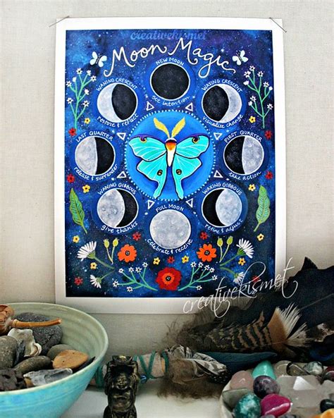 Moon Magic Art Print | Regina Lord of Creative Kismet