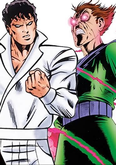 Michael Demiurgos And Lucifer Morningstar Vs Molecule Man And Beyonder