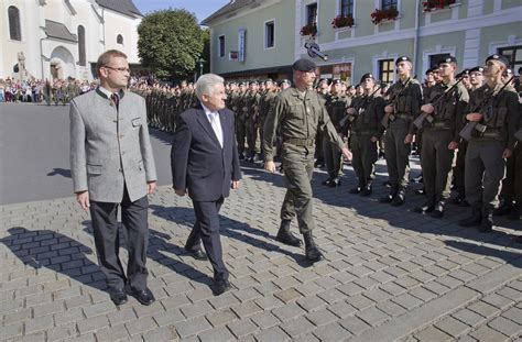 Bundesheer Aktuell Rekruten In Vorchdorf Feierlich Angelobt