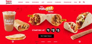 Updated Taco John S Menu Prices Daily Specials