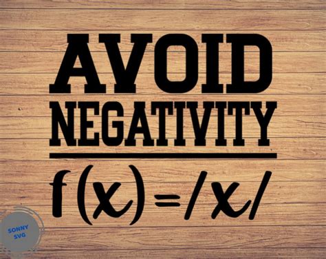 Avoid Negativity Math Teacher Svg Teacher Svg Math Svg Problem