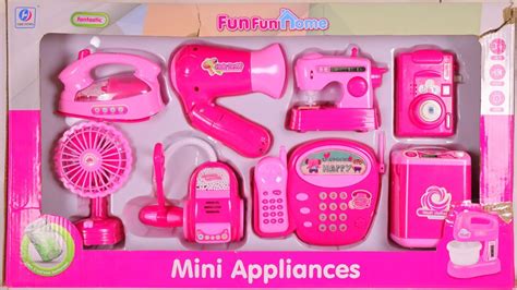 Minutes Satisfying With Unboxing Pink Home Appliance Iron Hair