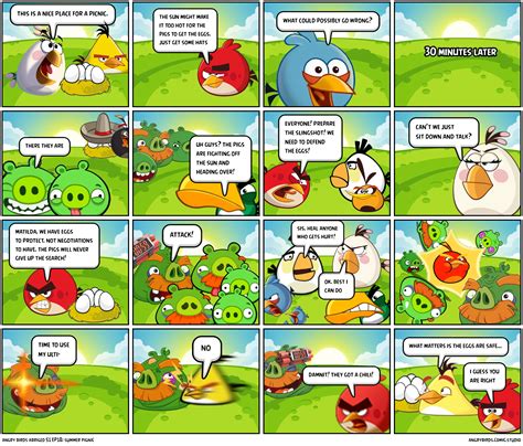 Angry Birds Abriged Full Series Comic Studio