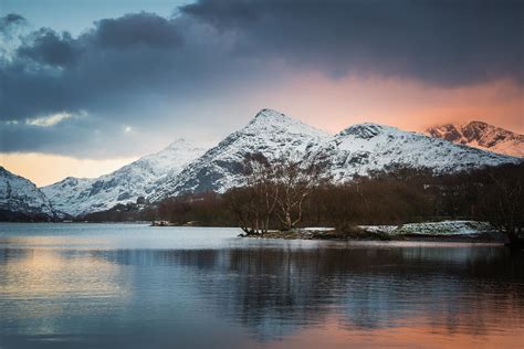 Sunset Mountain Glow Llyn Padarn Photograph by Christine Smart | Fine Art America