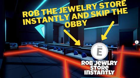 How To Instantly Escape The JEWELRY STORE In Roblox Jailbreak YouTube