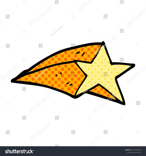 Cartoon Doodle Shooting Star Stock Vector Royalty Free 1175467924