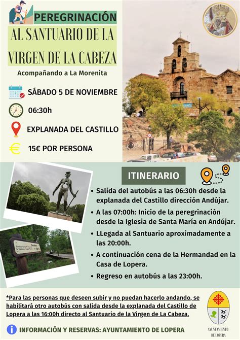 Peregrinación Al Santuario De La Virgen De La Cabeza Acompañando A La