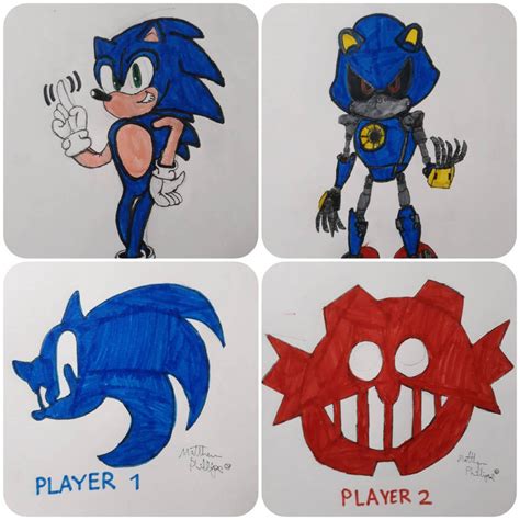 Sonic Arcade Machine Graphics by ChaosControlVA on DeviantArt