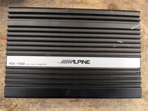 WZMACNIACZ ALPINE PDA F200 BMW F20 F21 65412230420 9448692261