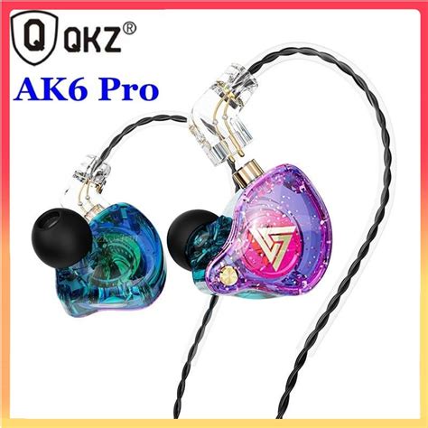 Fone De Ouvido Universal QKZ AK6 E PRO Intra Auricular Microfone