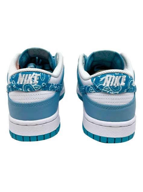 T Nis Nike Dunk Low Essential Paisley Pack Worn Blue Unc Original