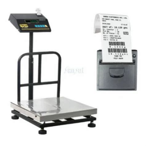 Label Receipt Printing Weighing Scale At Best Price In Mumbai