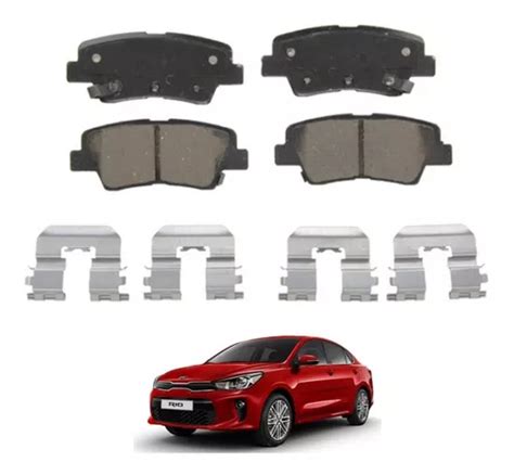 Balatas Traseras Disco Kia Rio A Ceramica Wagner Env O Gratis