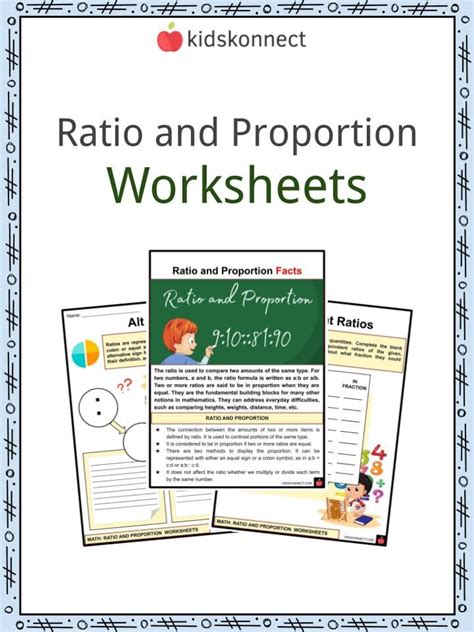 Ratio And Proportion Worksheets Definitions Examples Activities