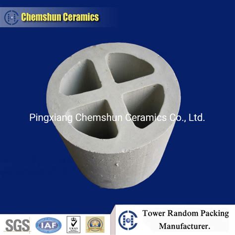 Ceramic Cross Partition Ring Al2O3 17 23 As Random Packing For