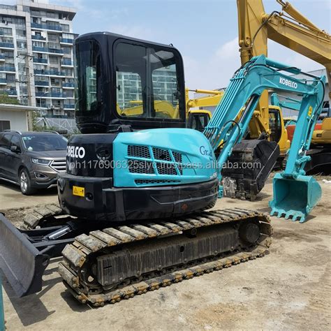 Fuel Efficient Kobelco Sk Crawler Excavator Real Time Data Display