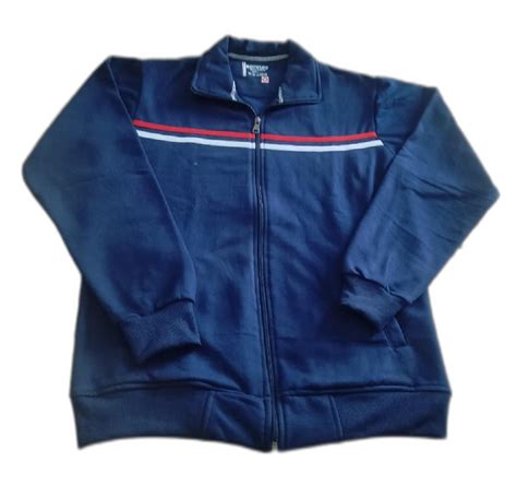 Polyester Men Navy Blue Full Sleeve Jacket At Rs 280piece In Ludhiana Id 27546817348