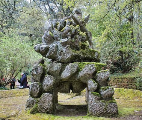 The Park Of The Monsters Of Bomarzois A Renaissance Garden Of 1500
