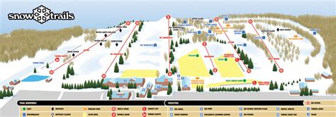 Snow Trails Trail Map | SkiCentral.com