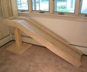 Cat Ramp with Scratching Post – C&D Pet Products