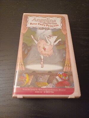 Angelina Ballerina VHS Tape Angelina Rose Fairy Princess 9 22 EBay