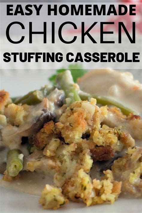 Chicken Stuffing Bake Artofit