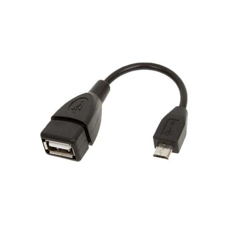 Câble Otg Micro Usb Mâle Usb Femelle