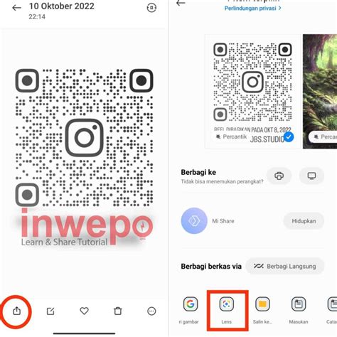 Cara Membaca Qr Code Yang Tersimpan Di Galeri Inwepo