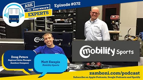 Ask The Zamboni Experts Podcast Ep Mobility Sports Youtube