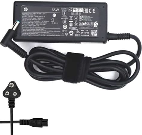 Hp Original Blue Pin Laptop Charger 19 5V 3 33A 65W Adapter With 3 Pin