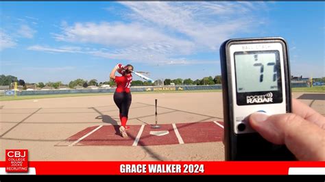 Grace Walker Corner Outfielder Softball Skills Video Youtube