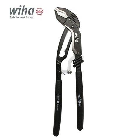 Wiha Adjustable Water Pump Pliers With Comfort Grips Inches