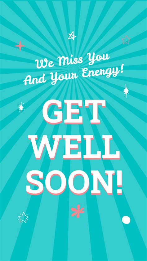 Free Doodle Get Well Soon Card Template Edit Online And Download