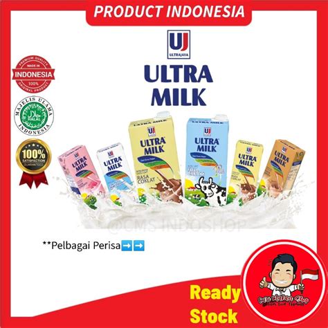 Ultrajaya Ultra Milk Susu Ml Product Indonesia Chocolate Moka