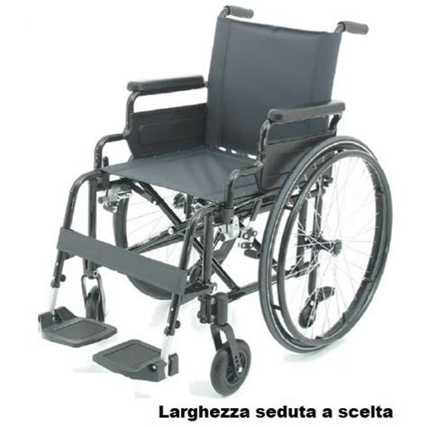 Sedia A Rotelle Per Invalidi Pieghevole A Doppia Crociera Nl Plus