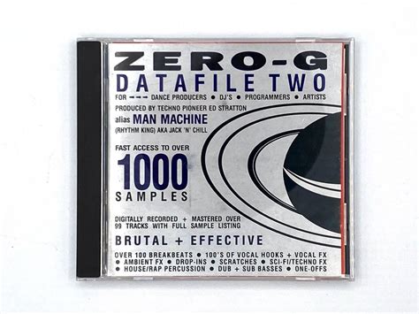 Zero G Datafile Two 廃盤 オーディオcd