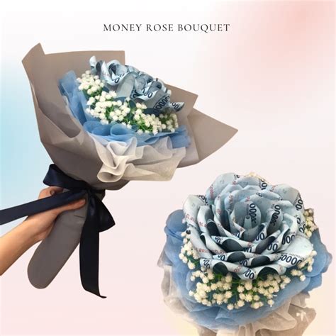 Jual Buket Uang Mawar Money Bouquet Rose Buket Bunga Mawar Money