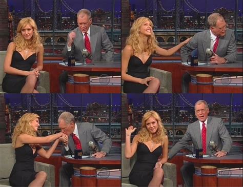 Naked Jessica Alba In Late Show With David Letterman