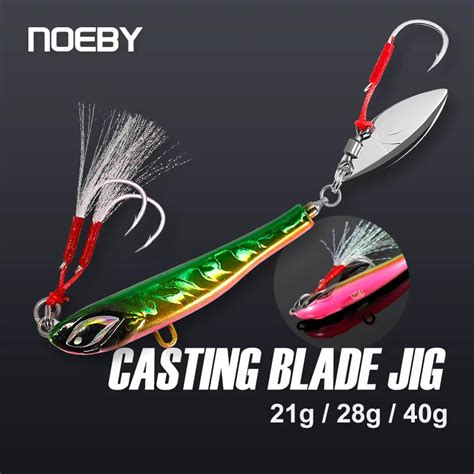 Noeby Casting Blade Jig G G G Sinking Metal Jig Long Casting