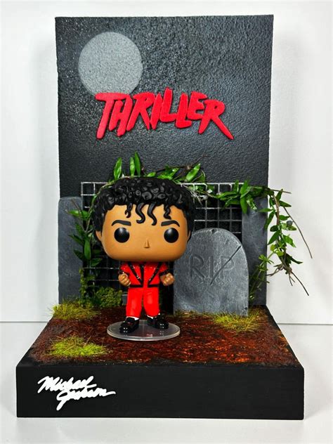 Funko Pop Diorama Michael Jackson Thriller Etsy