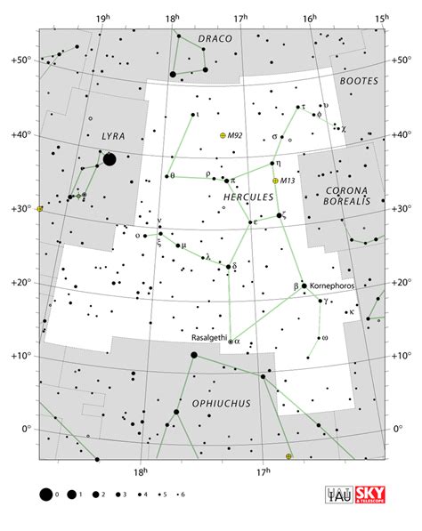 Hercules Constellation: Location, Stars, Sky Objects