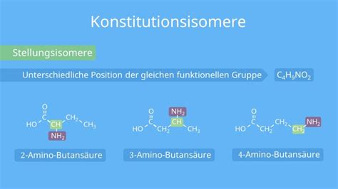 Isomere • Definition Arten Und Beispiele · Mit Video