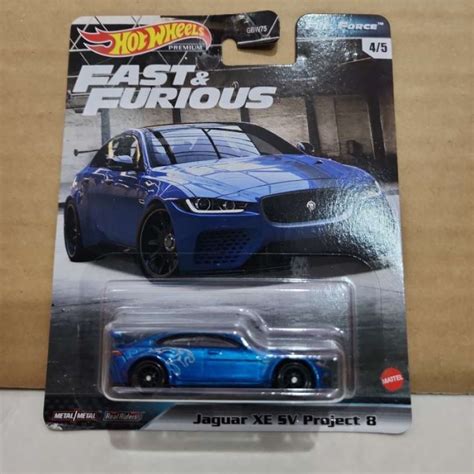 Promo Hotwheels Premium Fast Furious Jaguar Xe Sv Project Full