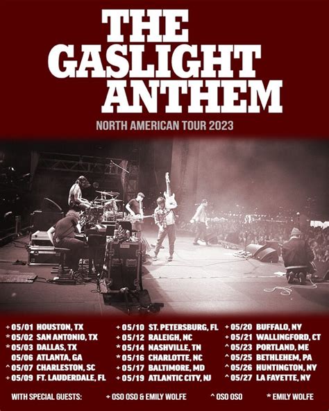 The Gaslight Anthem Announce 2023 Tour Dates The Rock Revival