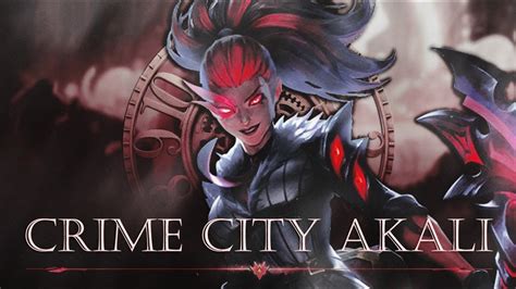 New Crime City Nightmare Akali Gameplay League Of Legends