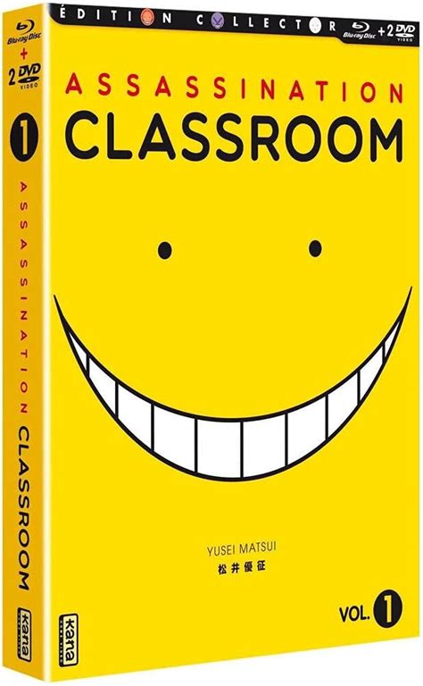 Coffret Assassination Classroom Vol1 Blu Ray Fr Import Amazonde Matsui Yusei Dvd