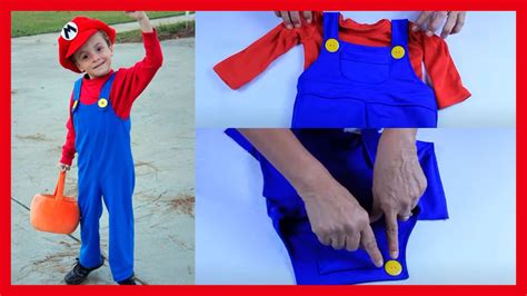 Diy Como Hacer Disfraz Mario Bros Paso A Paso Youtube